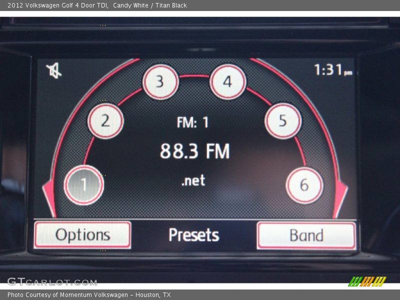Candy White / Titan Black 2012 Volkswagen Golf 4 Door TDI