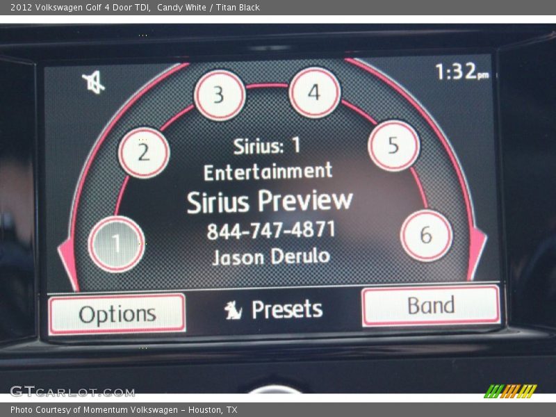 Candy White / Titan Black 2012 Volkswagen Golf 4 Door TDI