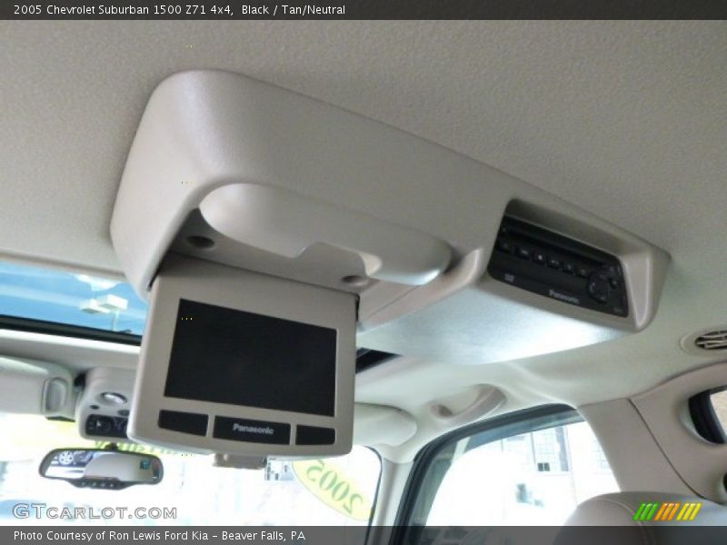 Black / Tan/Neutral 2005 Chevrolet Suburban 1500 Z71 4x4