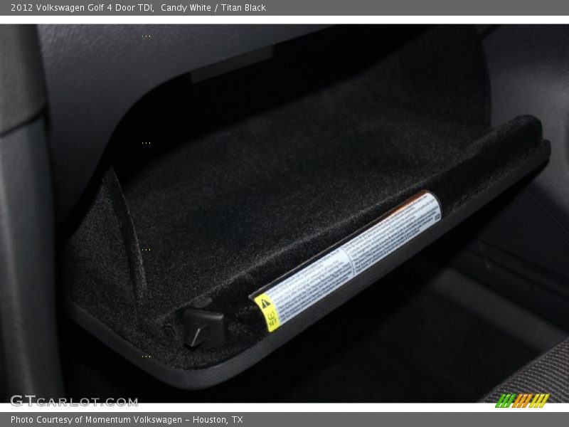 Candy White / Titan Black 2012 Volkswagen Golf 4 Door TDI
