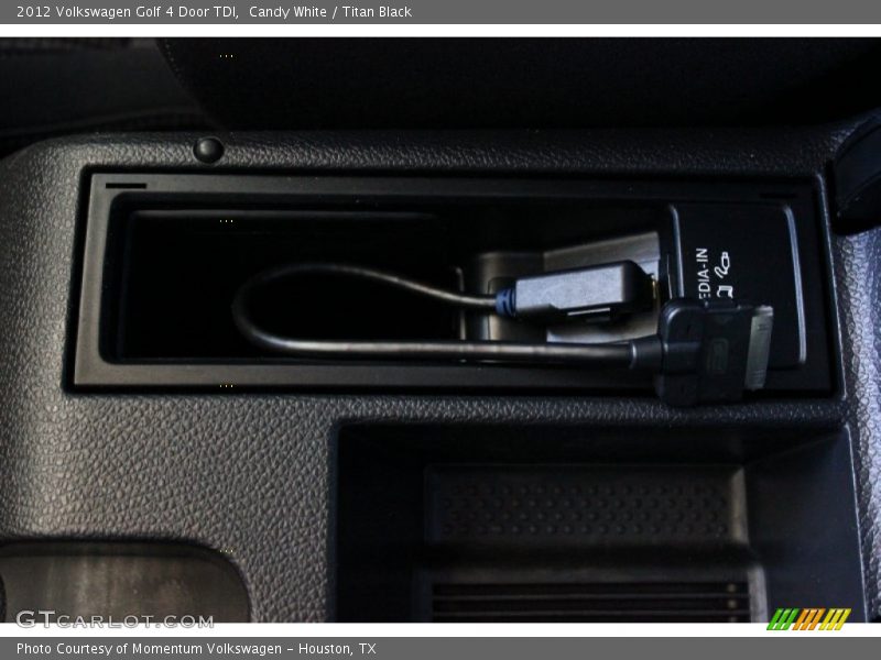 Candy White / Titan Black 2012 Volkswagen Golf 4 Door TDI