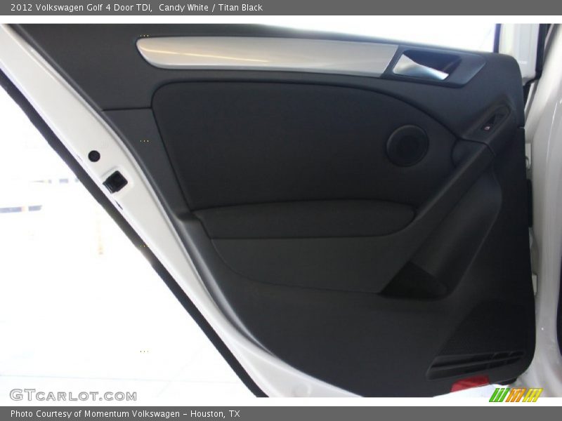 Candy White / Titan Black 2012 Volkswagen Golf 4 Door TDI