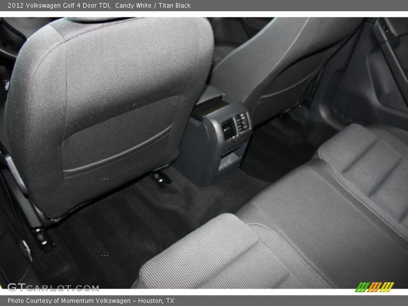 Candy White / Titan Black 2012 Volkswagen Golf 4 Door TDI
