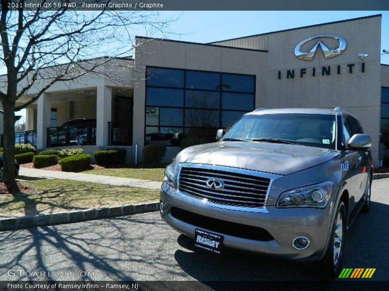 Platinum Graphite / Graphite 2011 Infiniti QX 56 4WD
