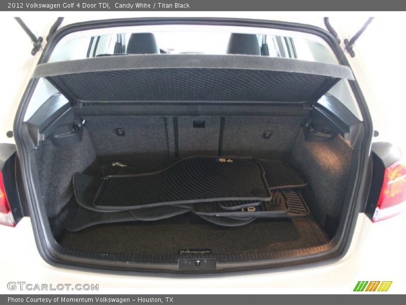 Candy White / Titan Black 2012 Volkswagen Golf 4 Door TDI