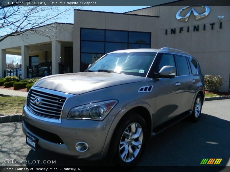 Platinum Graphite / Graphite 2011 Infiniti QX 56 4WD