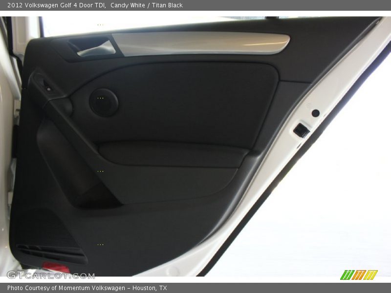 Candy White / Titan Black 2012 Volkswagen Golf 4 Door TDI