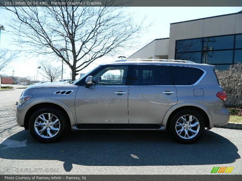 Platinum Graphite / Graphite 2011 Infiniti QX 56 4WD