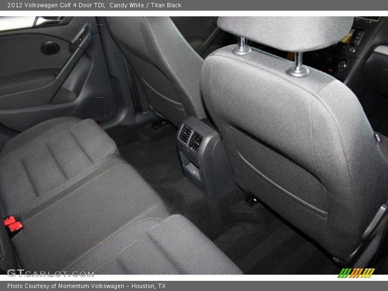 Candy White / Titan Black 2012 Volkswagen Golf 4 Door TDI