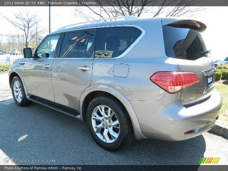Platinum Graphite / Graphite 2011 Infiniti QX 56 4WD