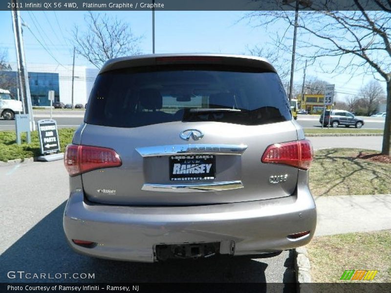 Platinum Graphite / Graphite 2011 Infiniti QX 56 4WD