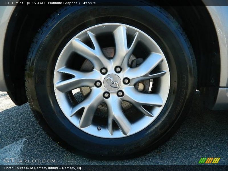Platinum Graphite / Graphite 2011 Infiniti QX 56 4WD