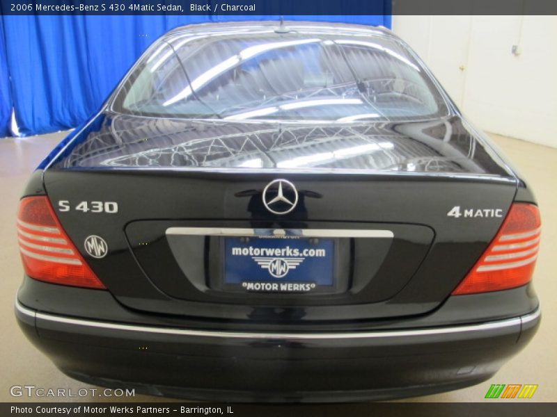Black / Charcoal 2006 Mercedes-Benz S 430 4Matic Sedan