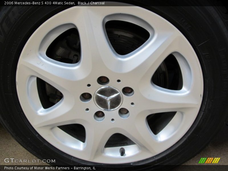 Black / Charcoal 2006 Mercedes-Benz S 430 4Matic Sedan