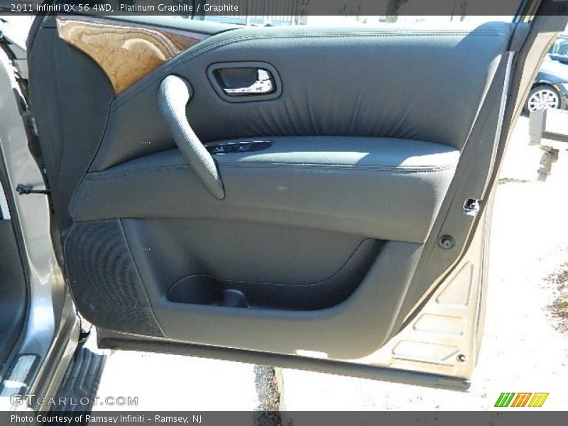 Platinum Graphite / Graphite 2011 Infiniti QX 56 4WD