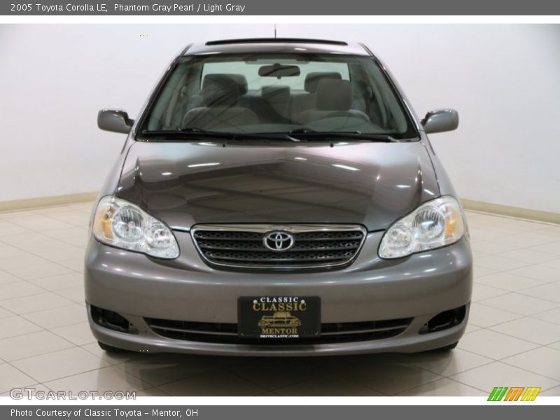 Phantom Gray Pearl / Light Gray 2005 Toyota Corolla LE