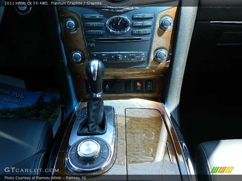 Platinum Graphite / Graphite 2011 Infiniti QX 56 4WD