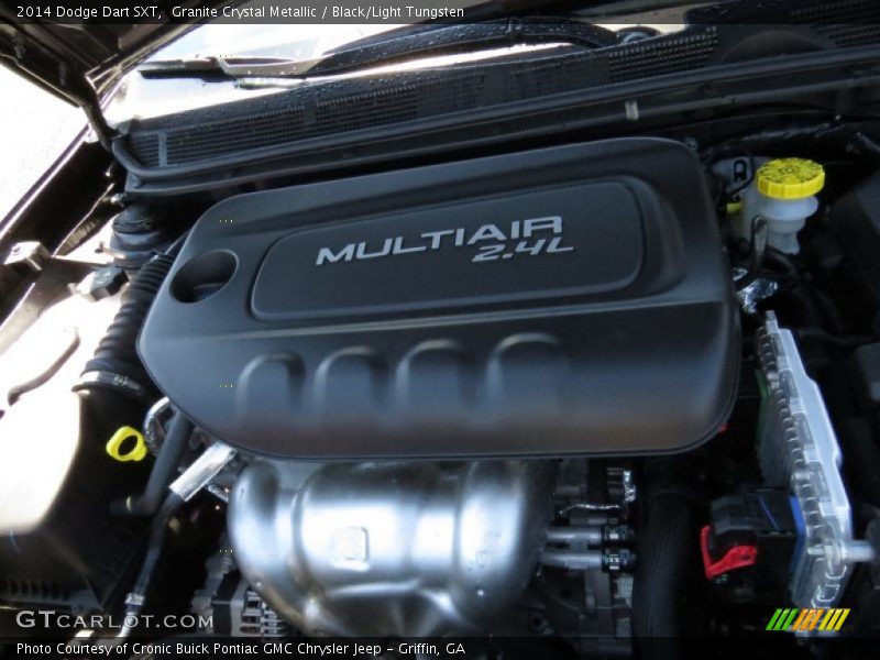 Granite Crystal Metallic / Black/Light Tungsten 2014 Dodge Dart SXT