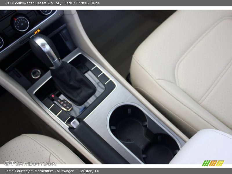 Black / Cornsilk Beige 2014 Volkswagen Passat 2.5L SE