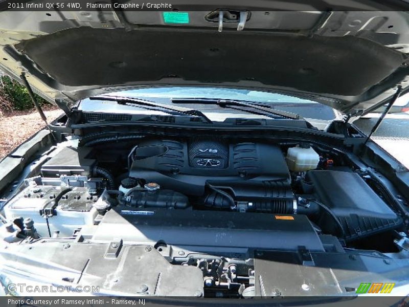 Platinum Graphite / Graphite 2011 Infiniti QX 56 4WD