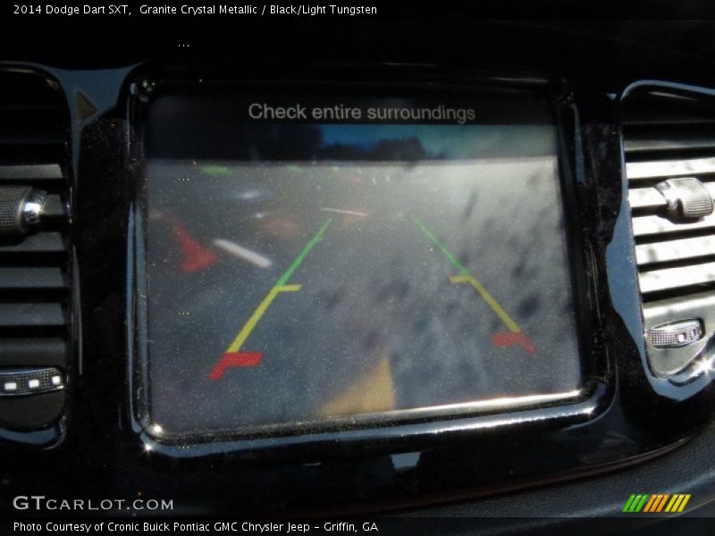 Granite Crystal Metallic / Black/Light Tungsten 2014 Dodge Dart SXT