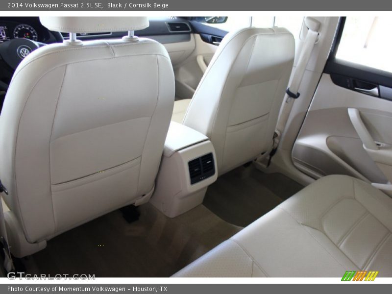 Black / Cornsilk Beige 2014 Volkswagen Passat 2.5L SE