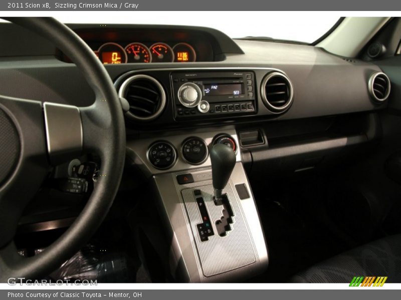 Sizzling Crimson Mica / Gray 2011 Scion xB