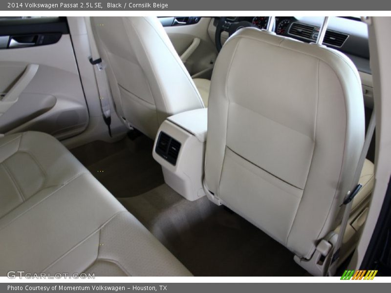 Black / Cornsilk Beige 2014 Volkswagen Passat 2.5L SE