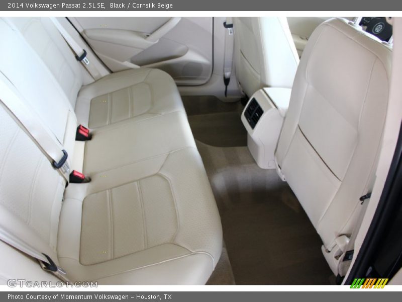 Black / Cornsilk Beige 2014 Volkswagen Passat 2.5L SE
