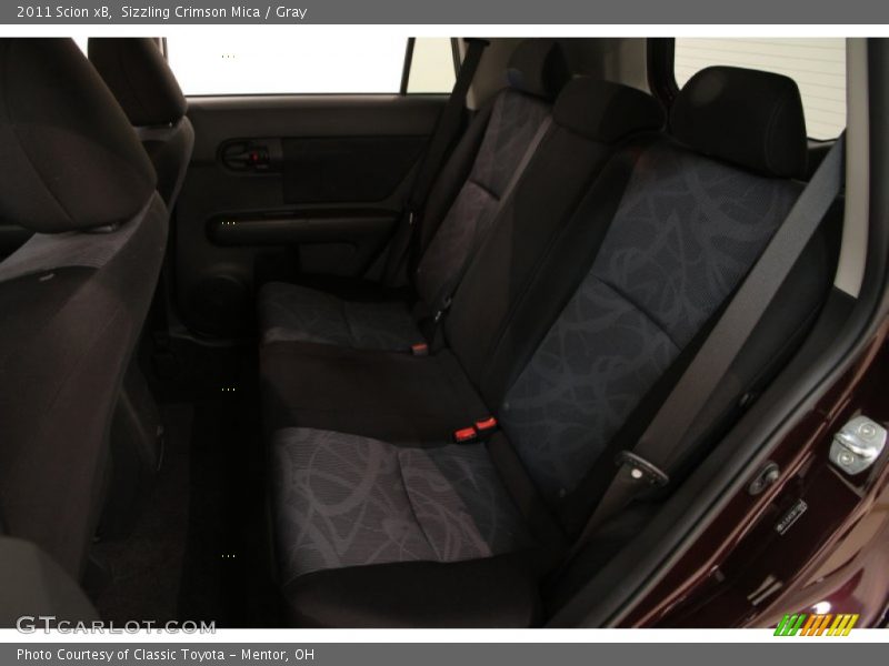 Sizzling Crimson Mica / Gray 2011 Scion xB