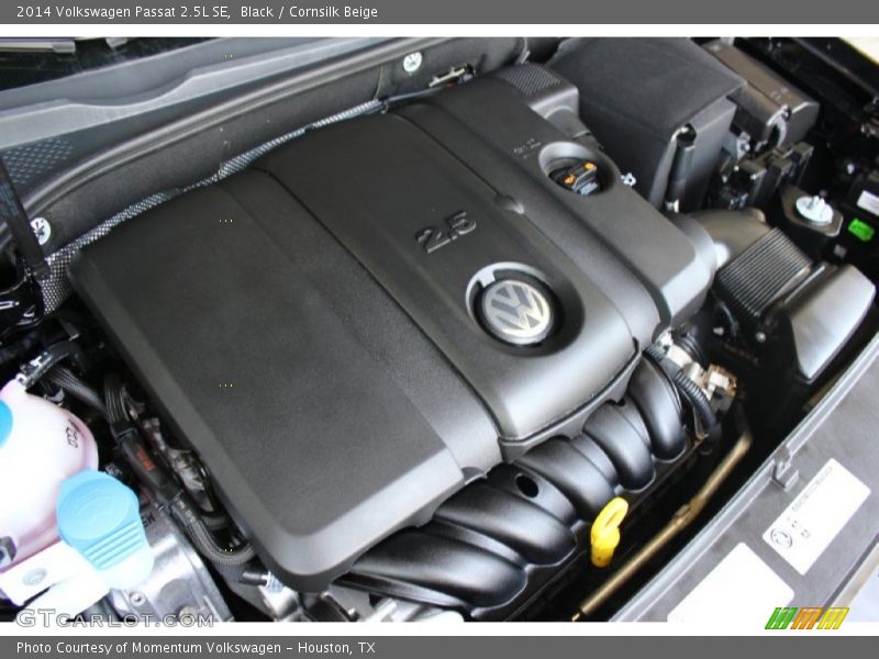 Black / Cornsilk Beige 2014 Volkswagen Passat 2.5L SE