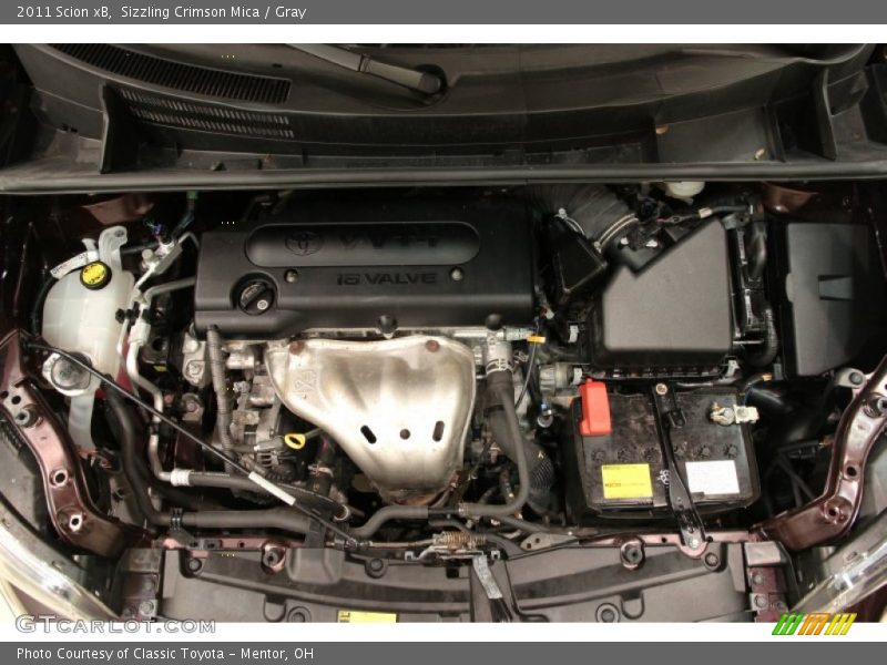  2011 xB  Engine - 2.4 Liter DOHC 16-Valve VVT-i 4 Cylinder