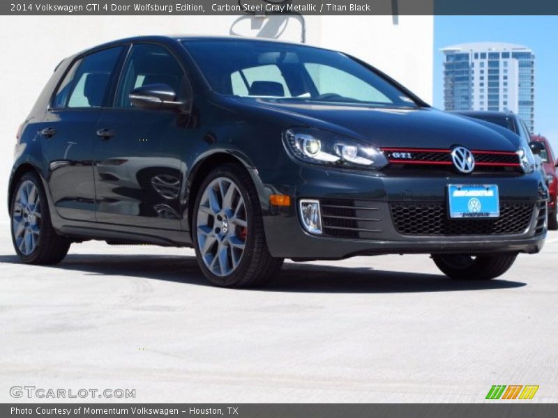 Carbon Steel Gray Metallic / Titan Black 2014 Volkswagen GTI 4 Door Wolfsburg Edition