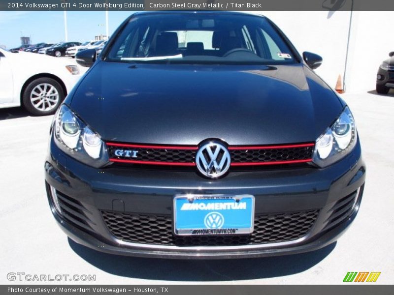 Carbon Steel Gray Metallic / Titan Black 2014 Volkswagen GTI 4 Door Wolfsburg Edition