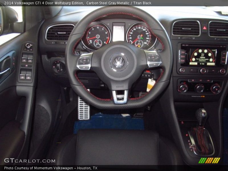 Carbon Steel Gray Metallic / Titan Black 2014 Volkswagen GTI 4 Door Wolfsburg Edition