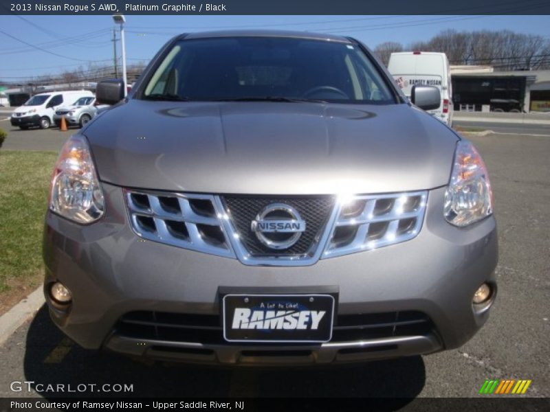 Platinum Graphite / Black 2013 Nissan Rogue S AWD