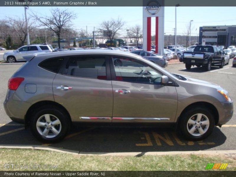 Platinum Graphite / Black 2013 Nissan Rogue S AWD