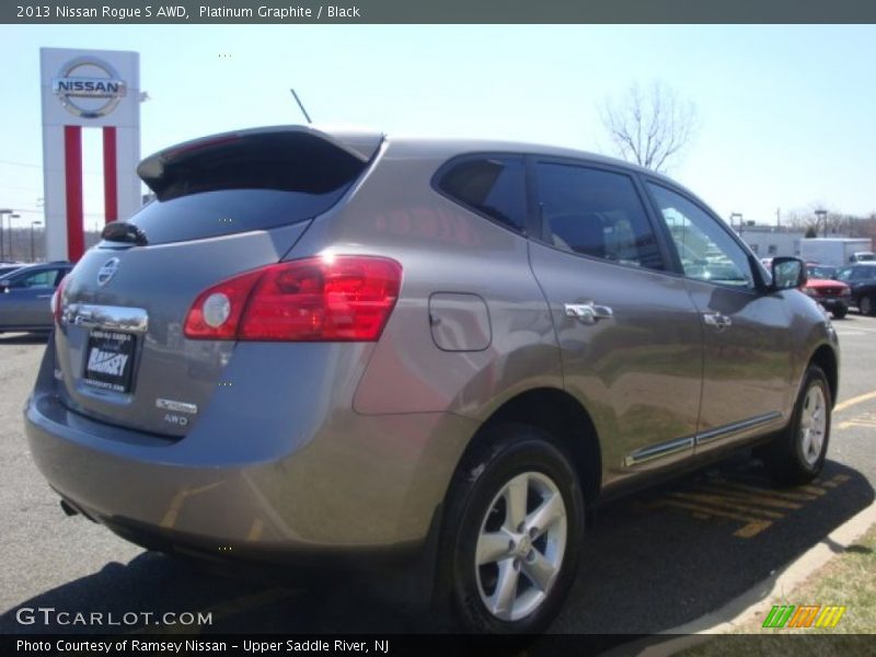 Platinum Graphite / Black 2013 Nissan Rogue S AWD