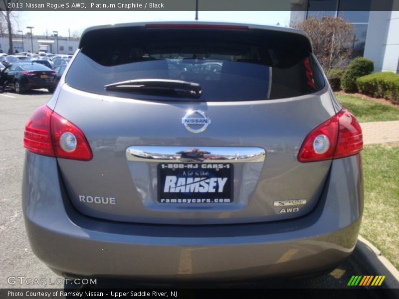 Platinum Graphite / Black 2013 Nissan Rogue S AWD