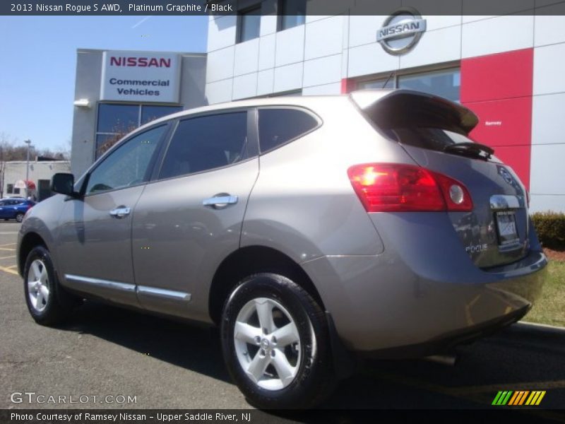 Platinum Graphite / Black 2013 Nissan Rogue S AWD