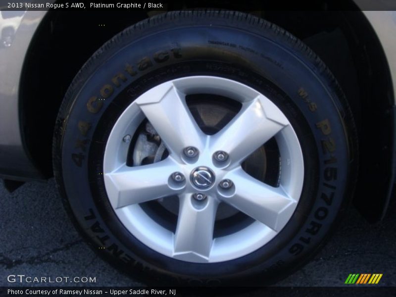 Platinum Graphite / Black 2013 Nissan Rogue S AWD