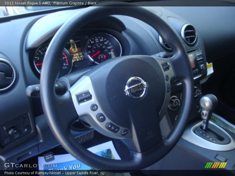 Platinum Graphite / Black 2013 Nissan Rogue S AWD