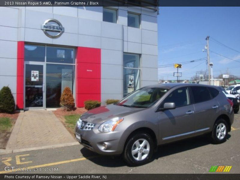 Platinum Graphite / Black 2013 Nissan Rogue S AWD