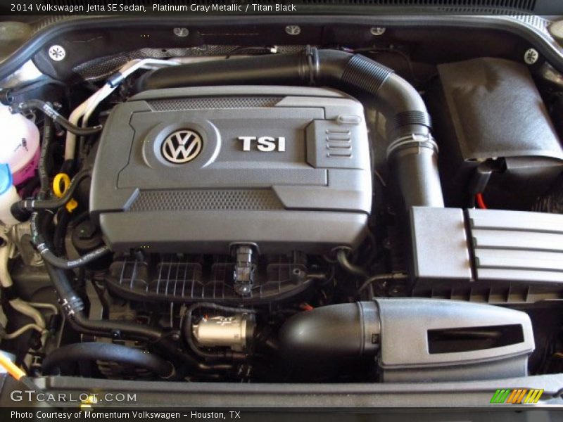 Platinum Gray Metallic / Titan Black 2014 Volkswagen Jetta SE Sedan