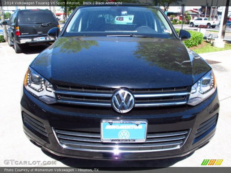 Black / Black Anthracite 2014 Volkswagen Touareg V6 Sport 4Motion