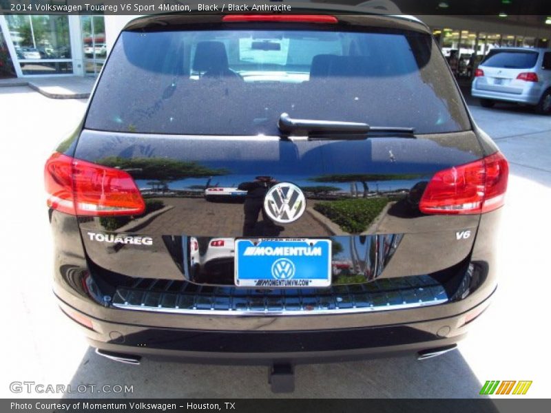 Black / Black Anthracite 2014 Volkswagen Touareg V6 Sport 4Motion