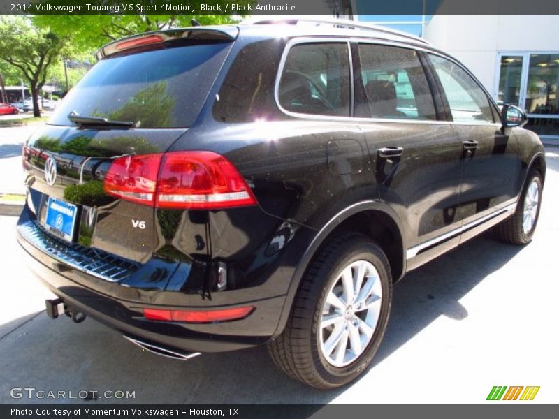 Black / Black Anthracite 2014 Volkswagen Touareg V6 Sport 4Motion