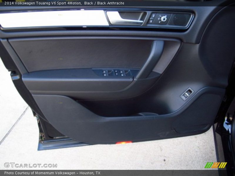 Black / Black Anthracite 2014 Volkswagen Touareg V6 Sport 4Motion