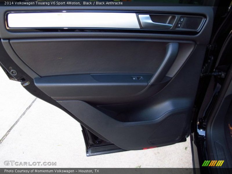 Black / Black Anthracite 2014 Volkswagen Touareg V6 Sport 4Motion