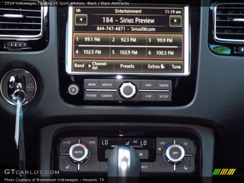 Black / Black Anthracite 2014 Volkswagen Touareg V6 Sport 4Motion